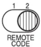 RICOH PJ WX3241N - Remote control code setting for remote control - 2