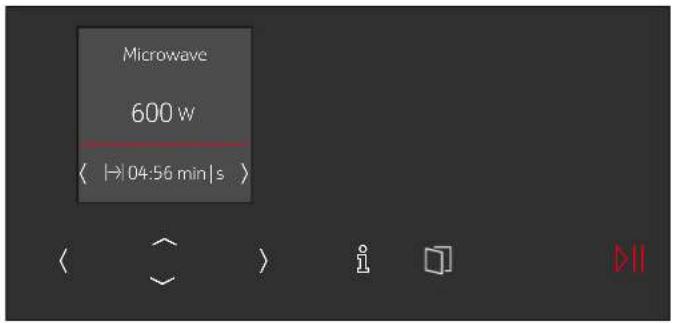 Microwave 600 w (→) 04:56 min | s >