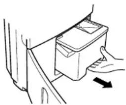 MITSUBISHI MJ-E16SX-A1 - Remove the water tank. - 2
