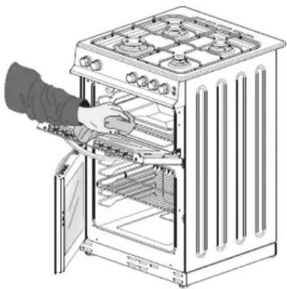 Logik LFTG50W16 - Cleaning the Oven or Grill Door Glass - 2