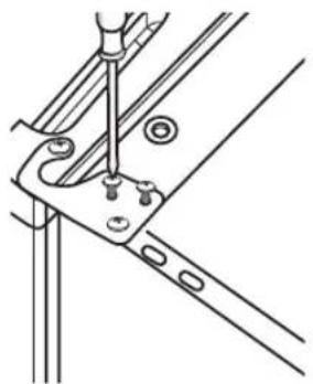 Logik LFC152W16 - Reversing the Door Swing - 4