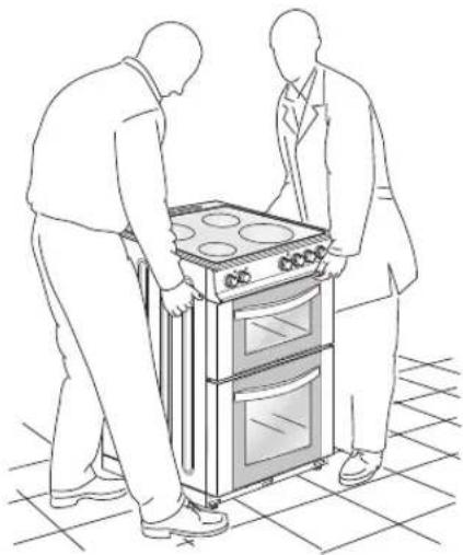 Logik LDOC60W17 - Moving the Cooker - 2