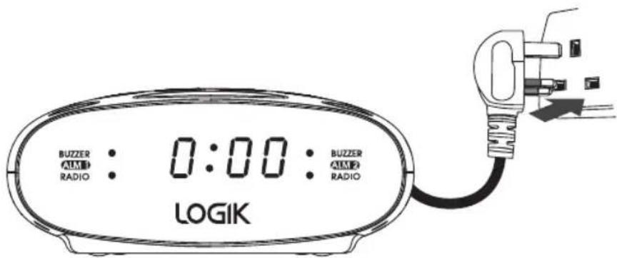 BUZZER ALM1 RADIO : 0:00 : BUZZER ALM2 RADIO LOGIK