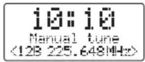 Logik LCDCRDB10 - Recalling a Stored Station - 2