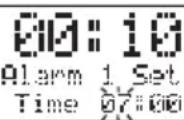 Logik LCDCRDB10 - Alarm Clock and the Wake-up Mode Settings - 1