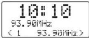 Logik LCDCRDB10 - Recalling a Stored Station - 1