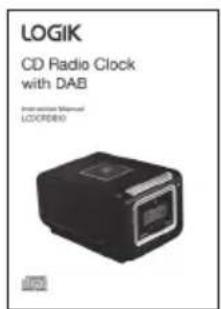 LOGIK CD Radio Clock with DAB Inversion Manual LOXORDIXO