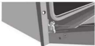 Logik LBFANW12 - Removing the Door for Easier Cleaning - 2