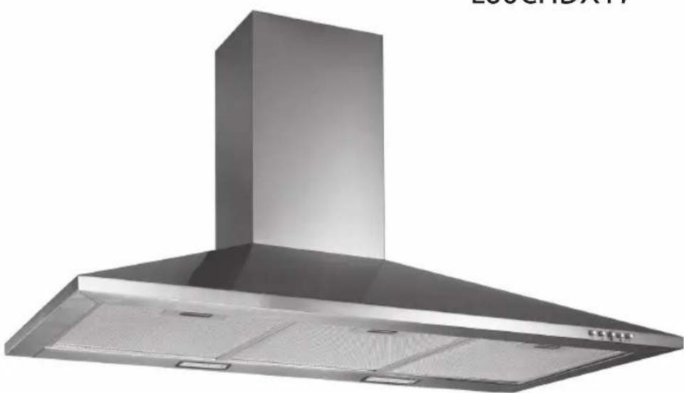 Logik L90CHDX17 - 60cm/90cm Stainless Steel Chimney Hood - 2
