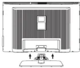 Logik L423CD11 - Installing / Removing the Base Stand - 3