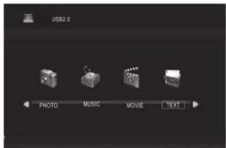USB2.0 PHOTO MUSIC MOVE TEXT