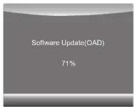 Software Update(OAD) 71%