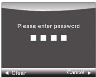 Please enter password Clear Cancel
