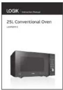 LOGIK | Instruction Manual 25L Conventional Oven LOGIK