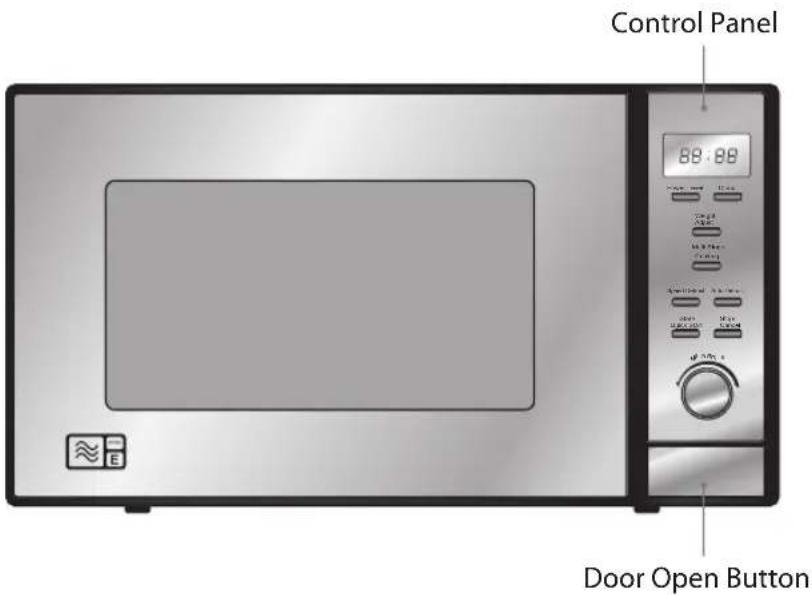 Control Panel 88:88 Door Open Button