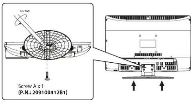 screw Screw A x 1 (P.N.: 209100412B1)