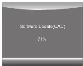 Software Update(OAD) 71%