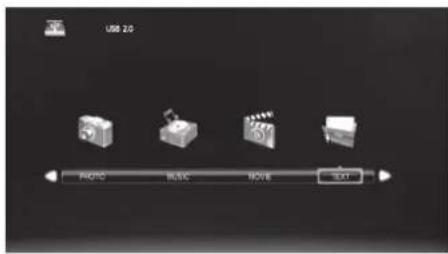 USB 2.0 RADIO MUSIC MOVE TEXT