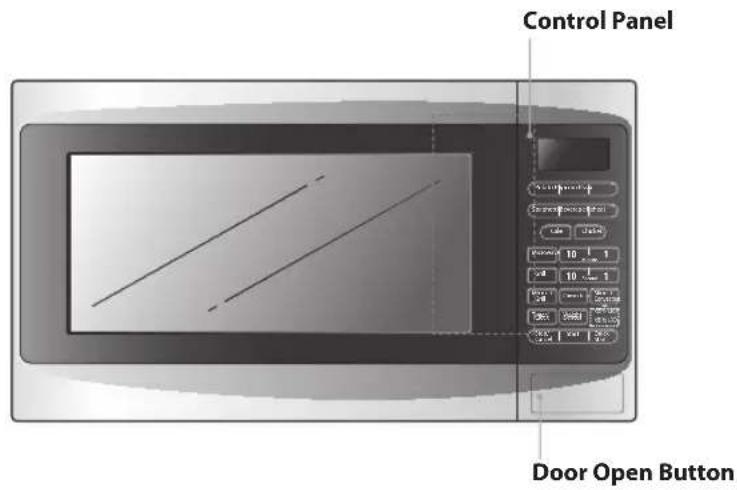 Control Panel Door Open Button