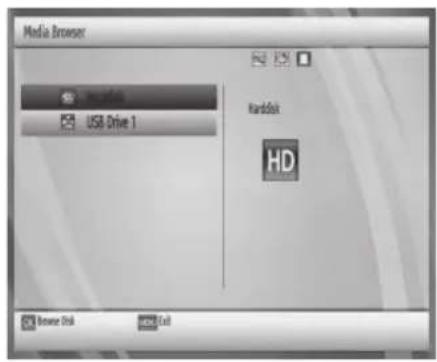 Media Browser USB Drive 1 Haddish HD Browser Disk HDD Cell