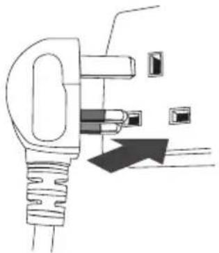 Logik L1DVDB17 - Connecting to the Mains Socket - 1
