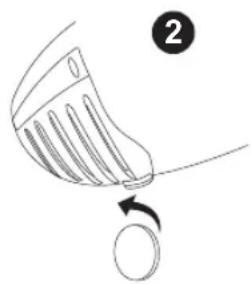 Logik LUR55S13 - Changing the Internal Light - 2