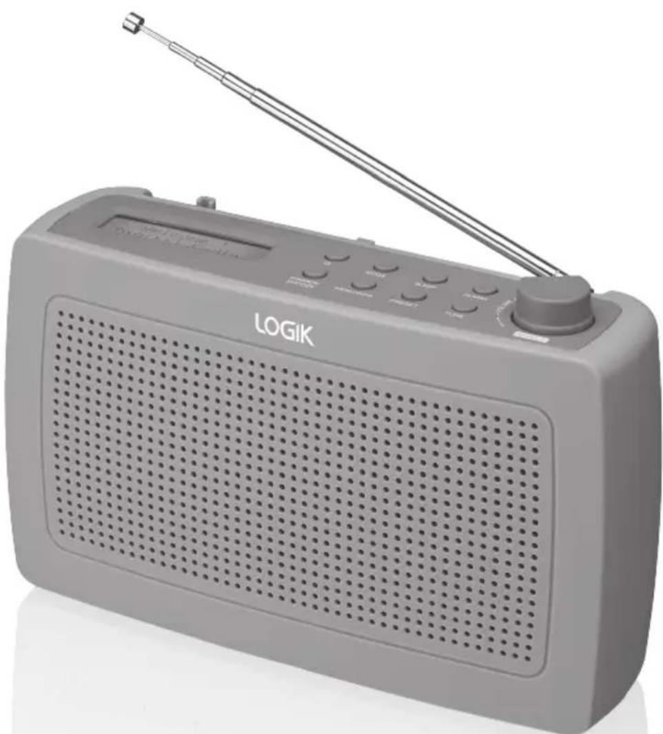 Logik LRDABB17 - DAB radio - 1