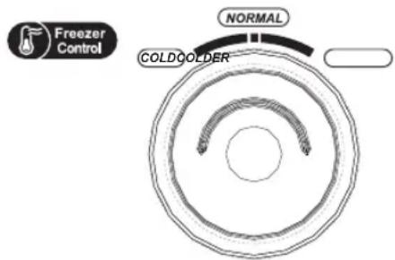 Freezer Control NORMAL COLDOLDER
