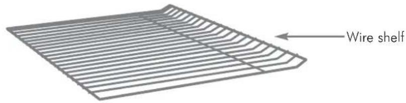 Wire shelf