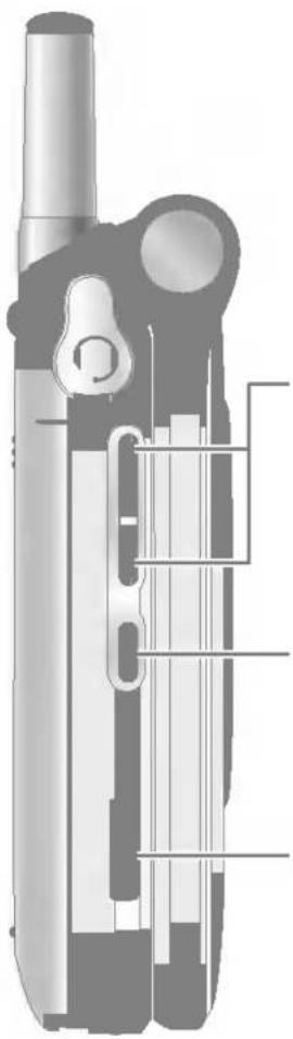LG U8100 - Side of handset Keys - 1