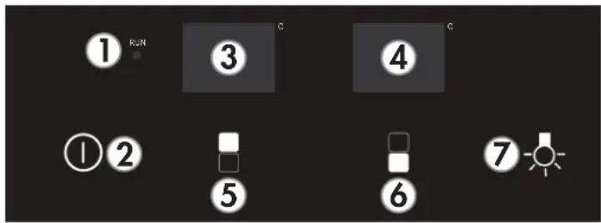 DANBY DWC398KD1BSS - CONTROL PANEL - 1