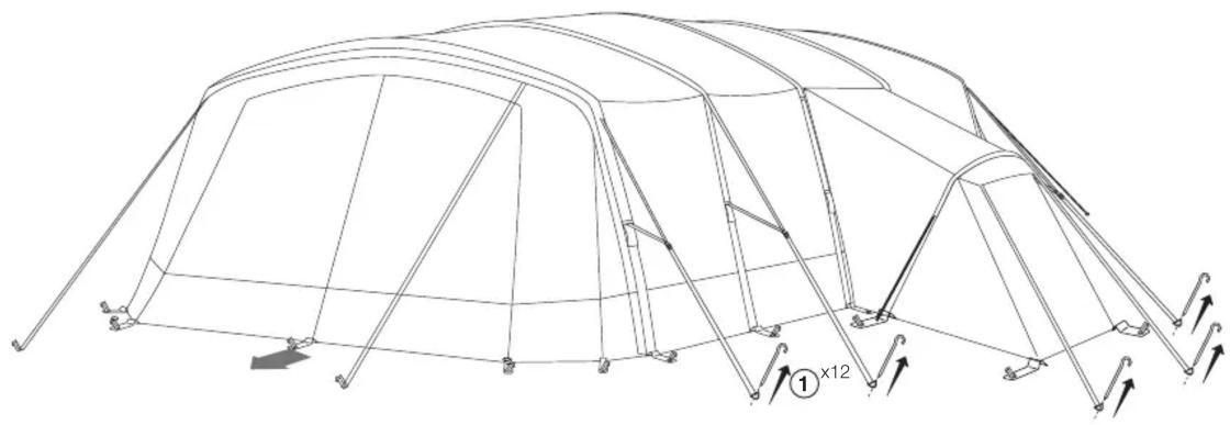Vango Rome Air 550XL - 12