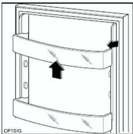 Tricity Bendix TBUR120 - The door shelves - 1