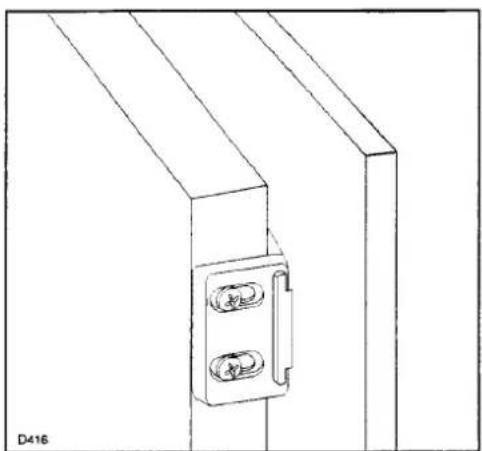 Tricity Bendix BF413W - Dimensions of the recess - 9