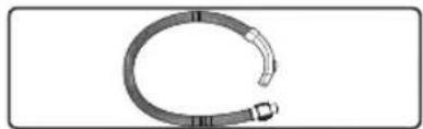 Pure diagram of a U-shaped pipe or conduit with no text, numbers, or symbols