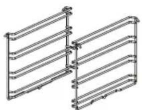 SCHNEIDER SHIM 818X - In Tray Wire Grill \* - 1