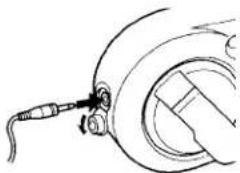 SONY ICF-B200 - When using the earphone - 1