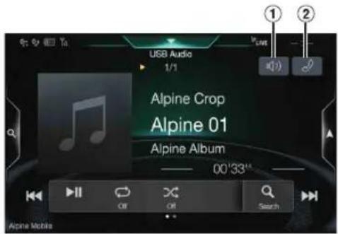 USB Audio 1/1 Alpine Crop Alpine 01 Alpine Album 00'33" Alpine Mobile Search