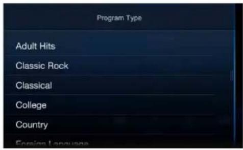 Program Type Adult Hits Classic Rock Classical College Country Foreign Language