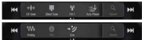 Dil Sinks Direct Tone FM 1 Auto-Printout Search Analog Info Low Search