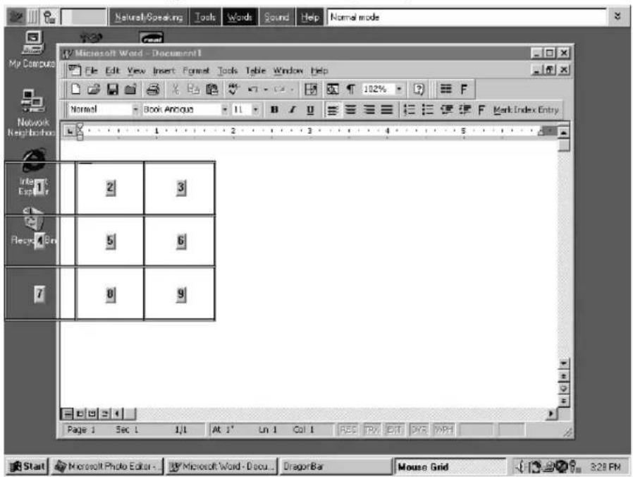 Microsoft Word - Document1 File Edit View Insert Format Tools Table Window Help Normal Book Anque 11 B I U Mark Index Entry Internet Explorer 2 3 Recycle Bin 5 6 7 0 9 Page 1 Sec 1 1/1 At 1' Un 1 Col 1 REC PX ENT XRS MR Start Microsoft Photo Editor - Microsoft Word - Docu... DragonBar Mouse Grid 328 PM