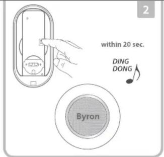 within 20 sec. DING DONG Byron