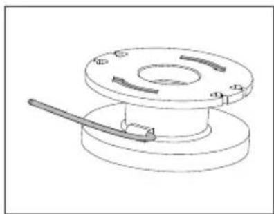 McGregor MET2523 - IMPORTANT - ALWAYS WIND THE LINE ONTO THE UPPER SECTION OF THE SPOOL FIRST. - 2