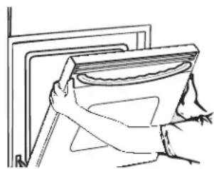 GE C2S900P3MD1 - To Replace the Door: - 2