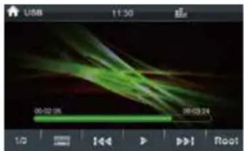 USB 11:30 E# 00:02:06 09:03:24 1/3 Root