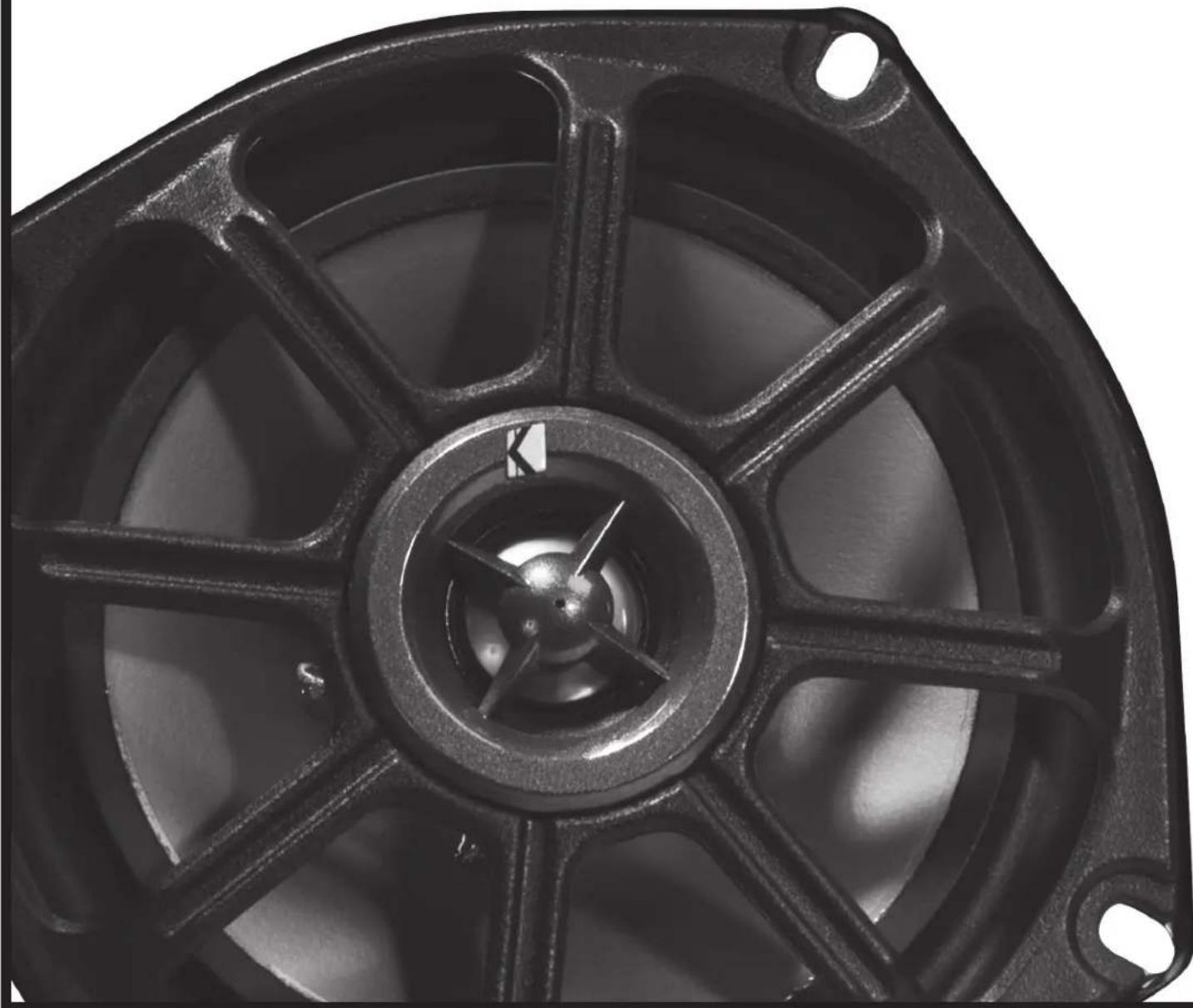 KICKER Klock Werks RVICXCT10 - Victory Cross Country Rear amp/speaker installation - 2