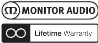 MONITOR AUDIO Lifetime Warranty
