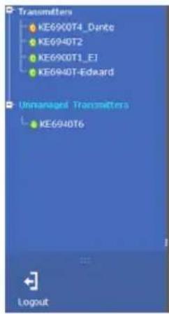 Transmitters KE6900T4_Dunte KE6940T2 KE6900T1_EJ KE6940T-Edward Unmanaged Transmitters KE6940T6 Logout