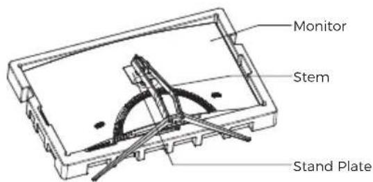 Monitor Stem Stand Plate