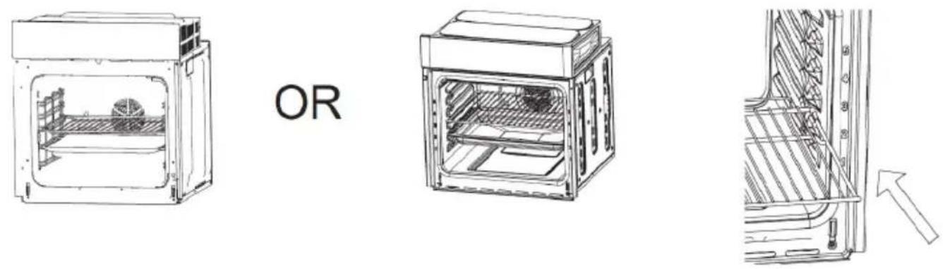 STOVES ST SEB602TCC - Shelf placement warning: - 1